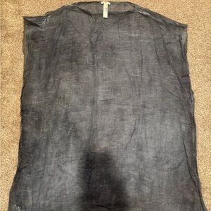 Eileen Fisher Women's Black Swim Coverup